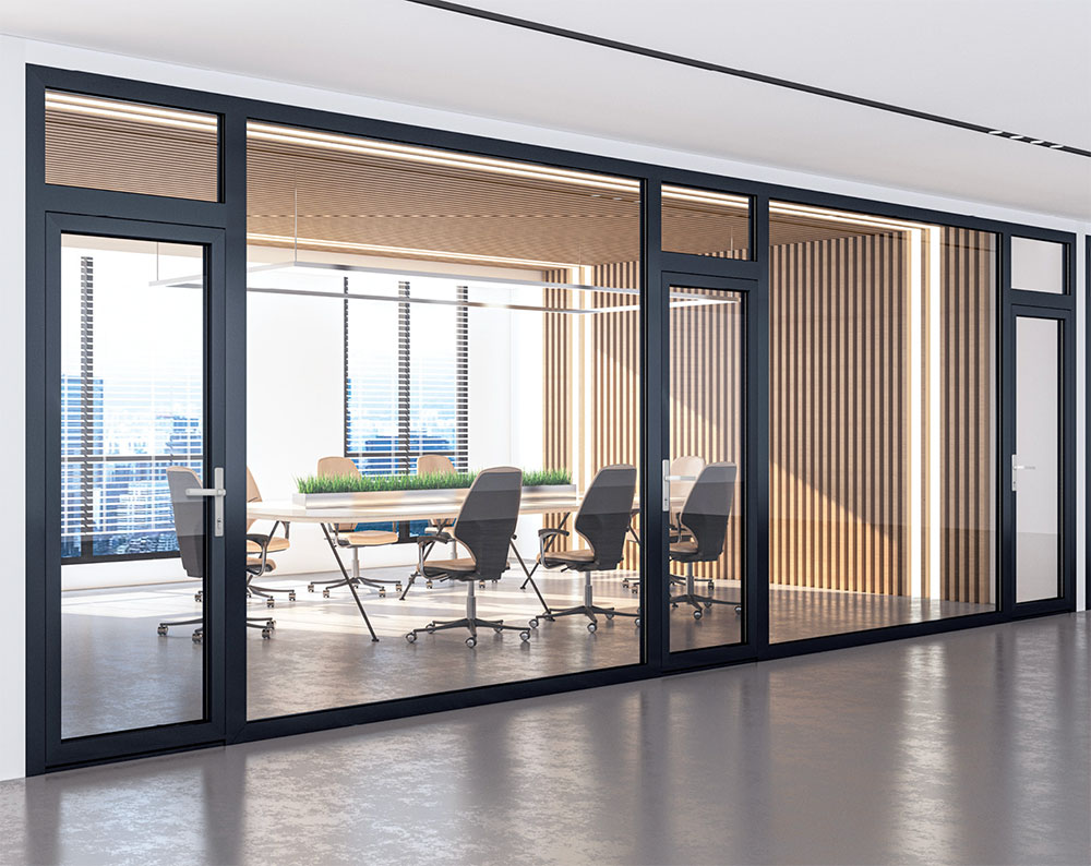 75 断桥内平开门